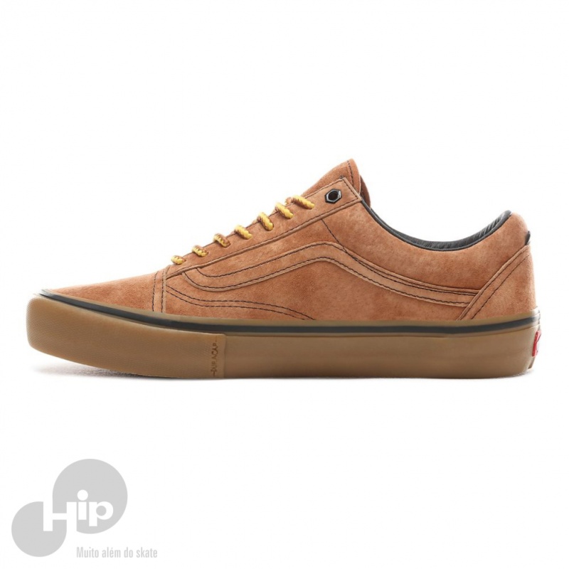 Tnis Vans Old Skool Pro John Cardiel Anti Hero Marrom