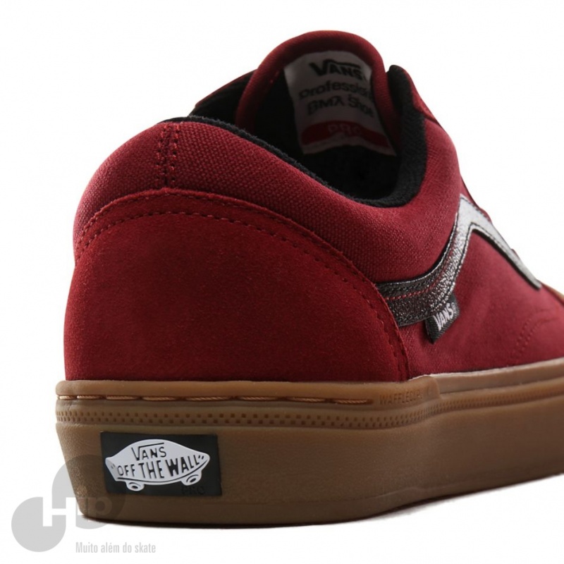 Tnis Vans Old Skool Pro Ty Morrow Bmx Vermelho