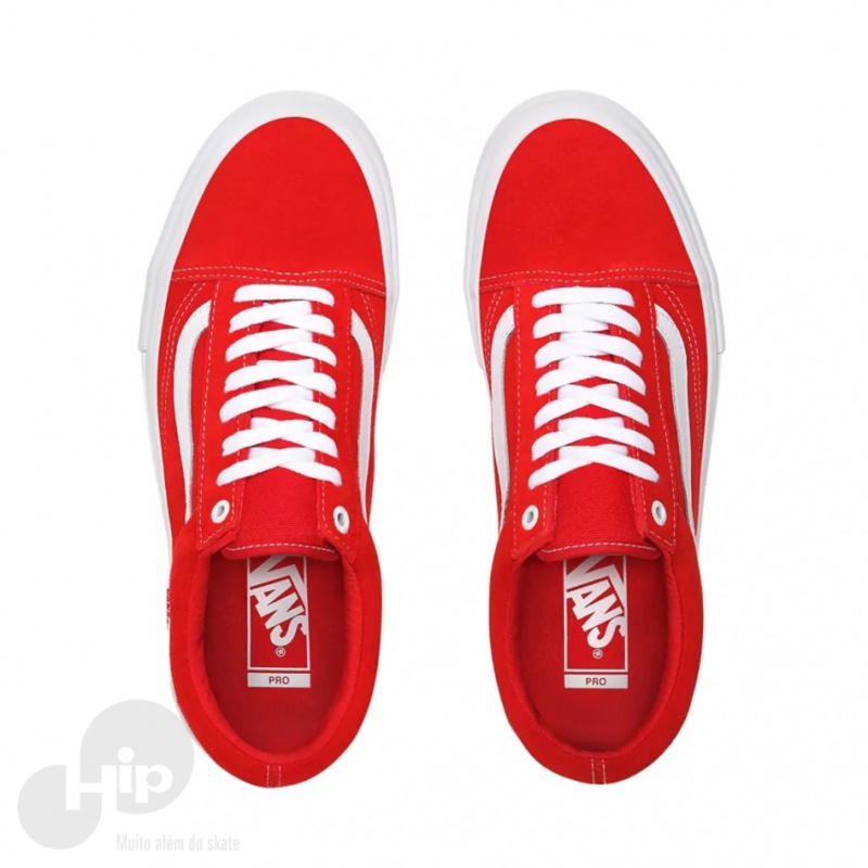 Tnis Vans Old Skool Pro Vermelho