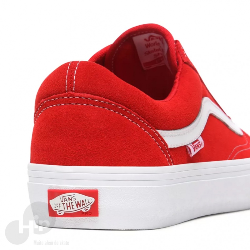 Tnis Vans Old Skool Pro Vermelho