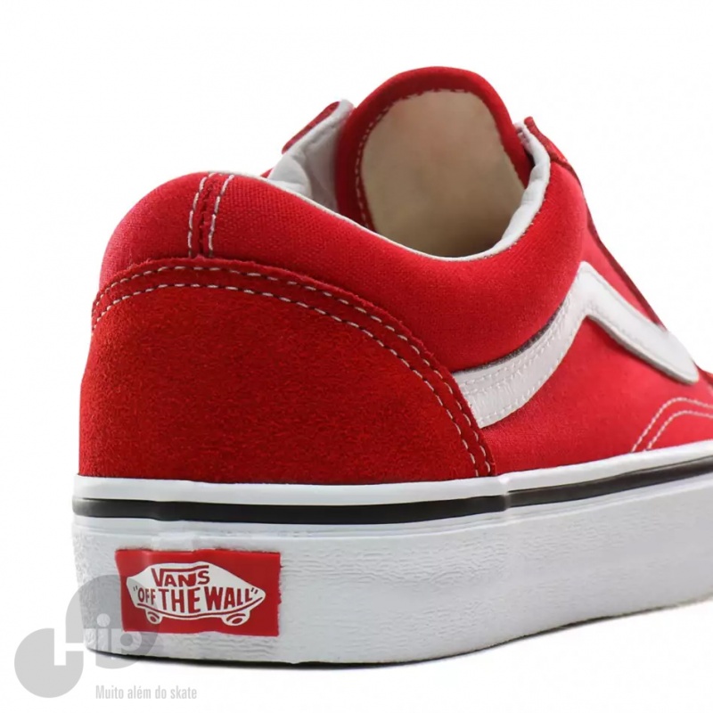 Tnis Vans Old Skool Racing Red Vermelho