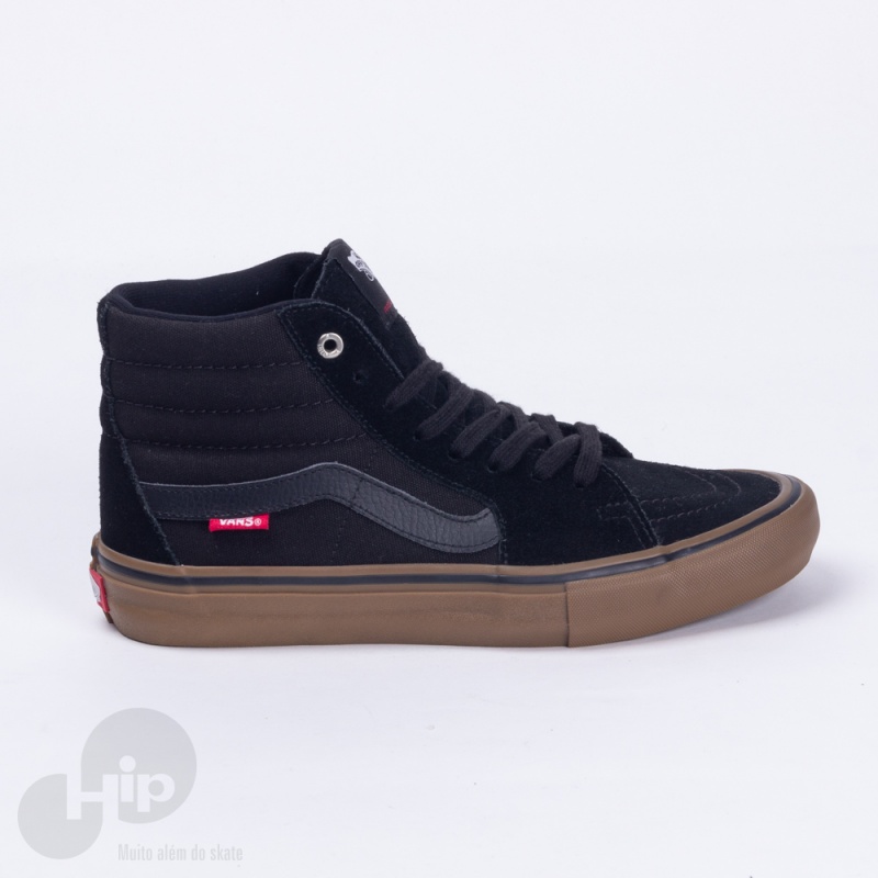 tênis vans sk8 hi pro vinho