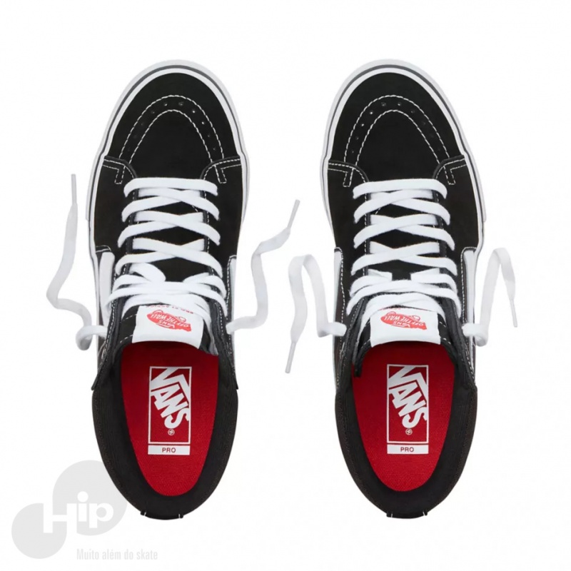 Tnis Vans Sk8-Hi Pro Preto/Branco