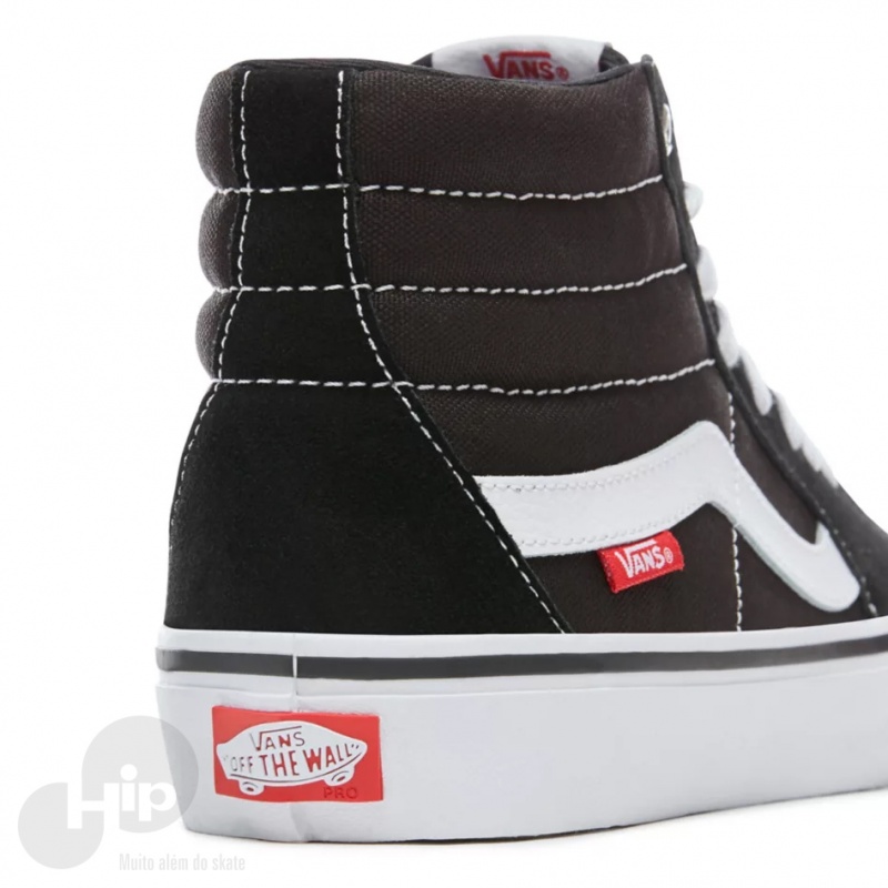 Tnis Vans Sk8-Hi Pro Preto/Branco