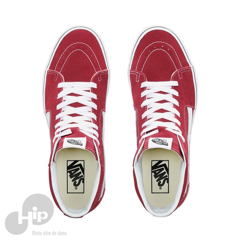 Tnis Vans Sk8-Hi Rumba Vg4 Vermelho