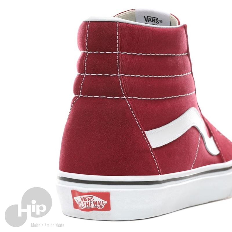 Tnis Vans Sk8-Hi Rumba Vg4 Vermelho