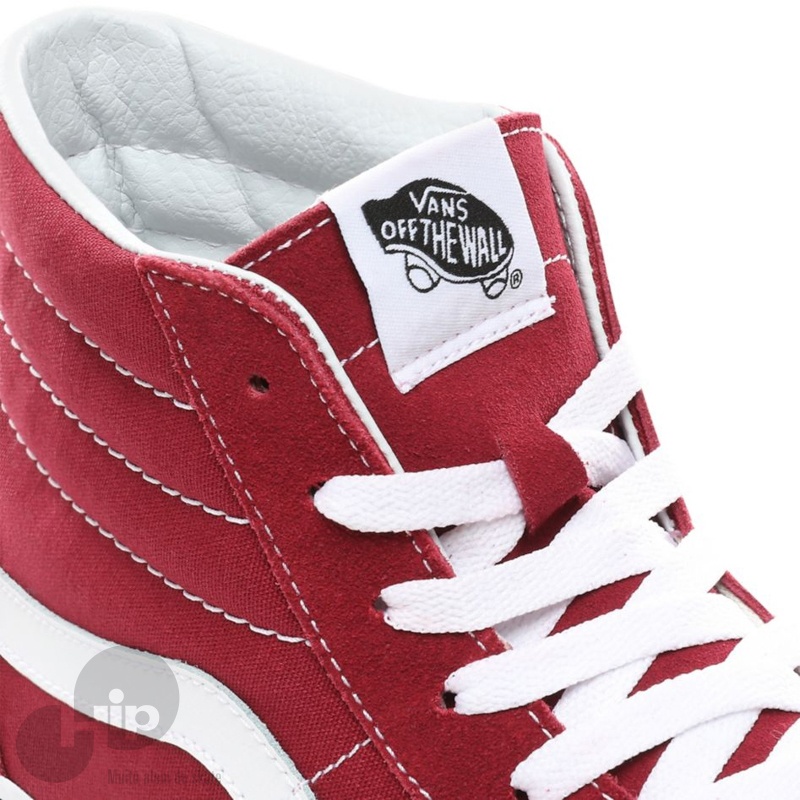 Tnis Vans Sk8-Hi Rumba Vg4 Vermelho