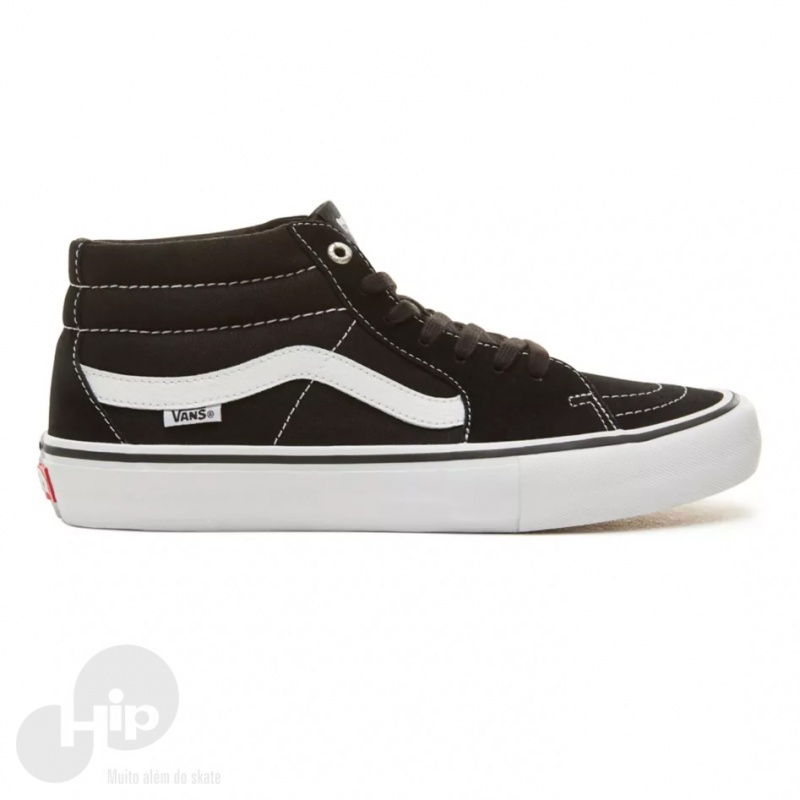 Tnis Vans Sk8-Mid Pro Preto