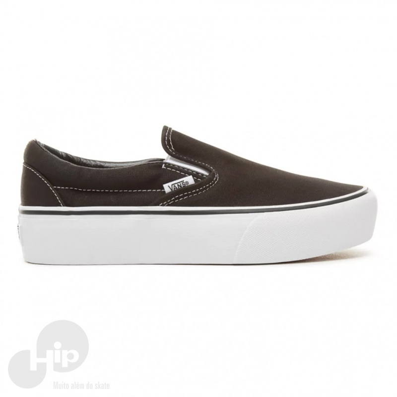 Tnis Vans Slip-On Platform Preto