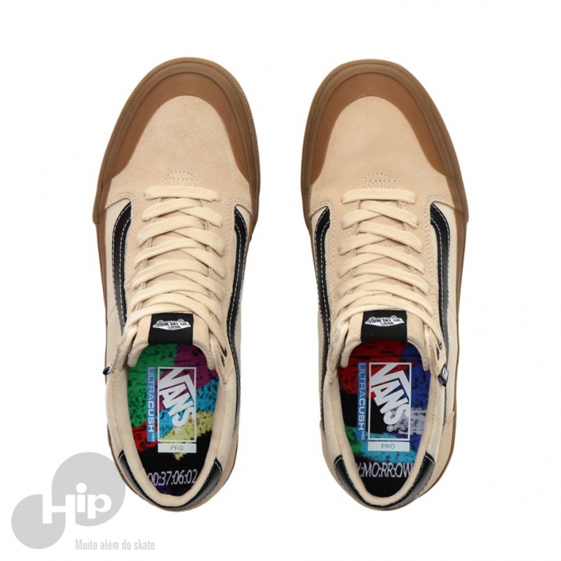 Tnis Vans Ty Morrow Style 112 Mid Pro Bege