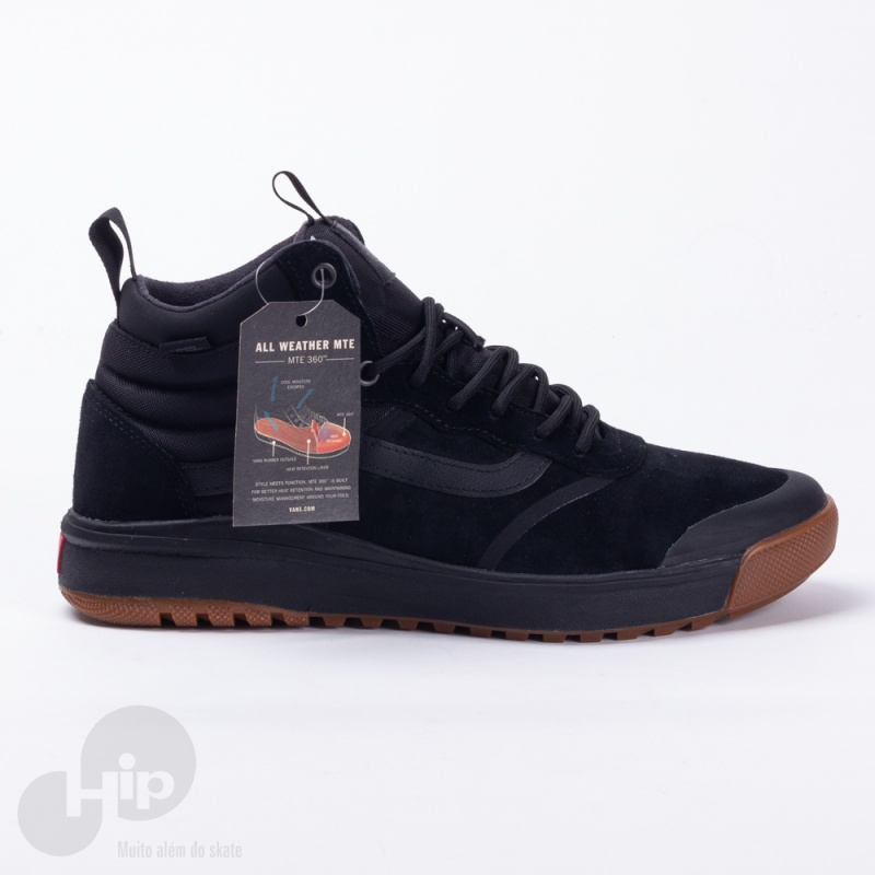 Tnis Vans Ultrarange Hi DL Mte Preto