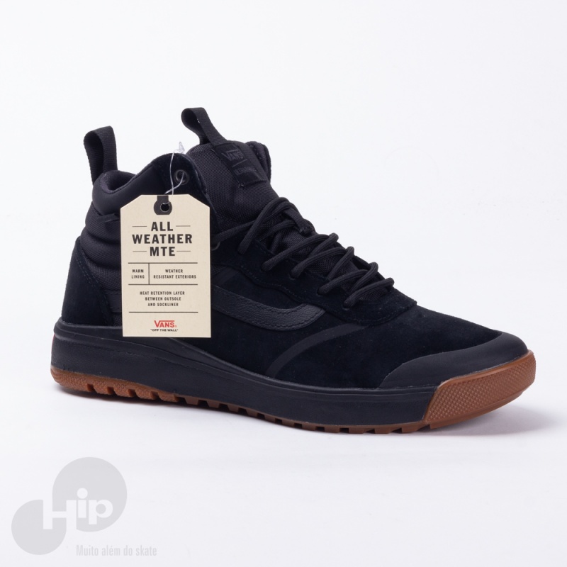 Tnis Vans Ultrarange Hi DL Mte Preto