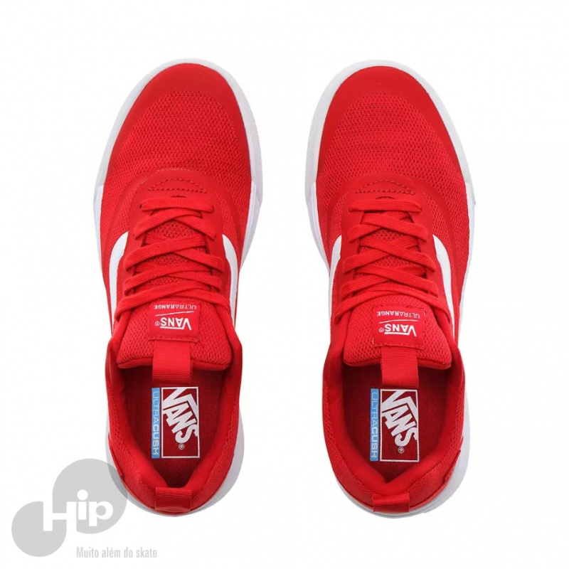 Vans shop ultrarange vermelho