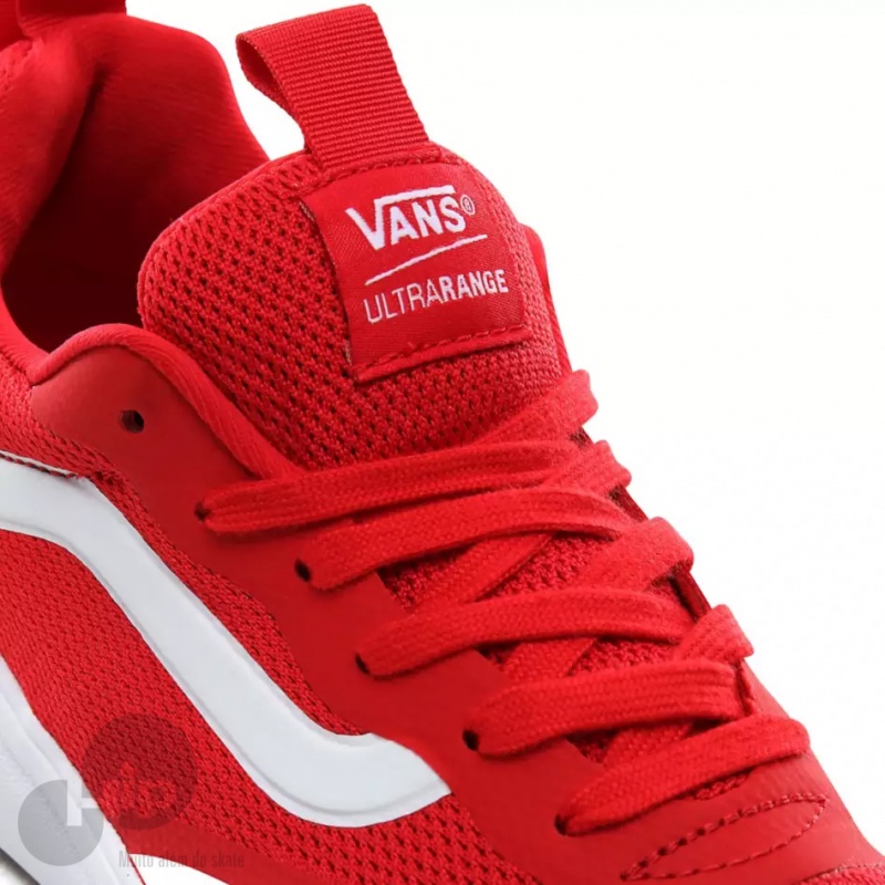 tenis vans ultrarange vermelho