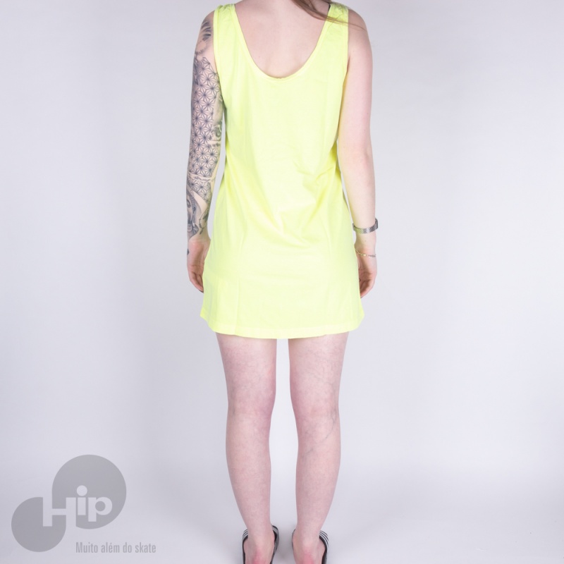 Vestido Volcom Neon And On Amarelo