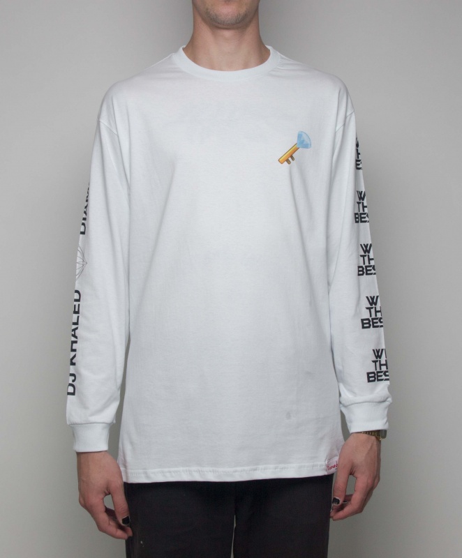 Camiseta Diamond Key Emoji Branca