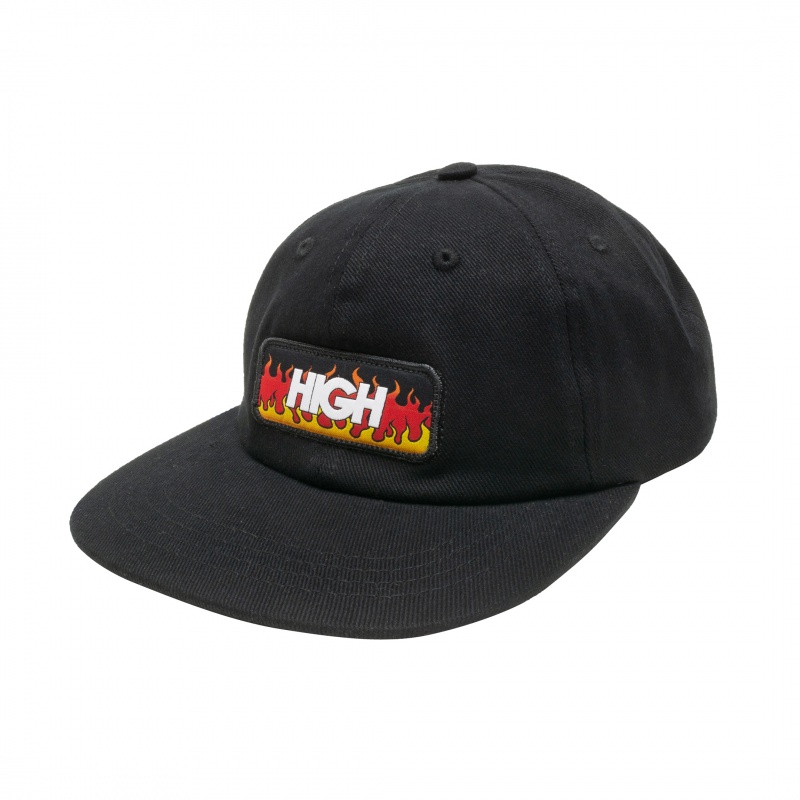 Bon High 6 Panel Burning Preto