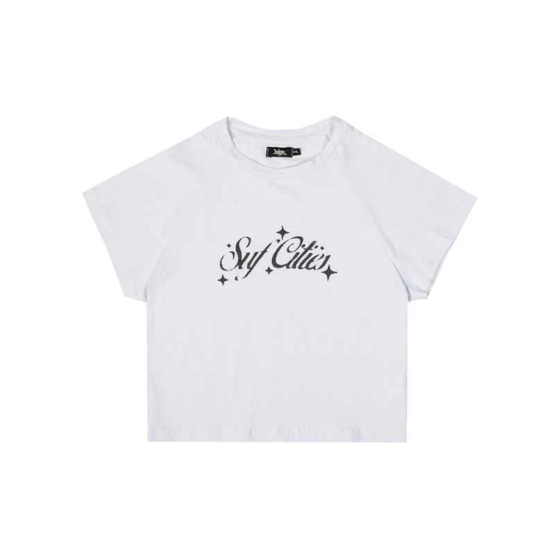 Baby Look Sufgang Suf Cities Branco