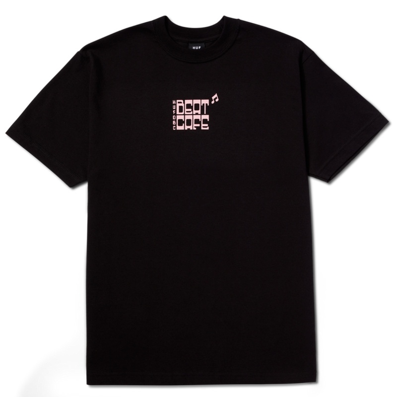 Camiseta Huf Caf Preto