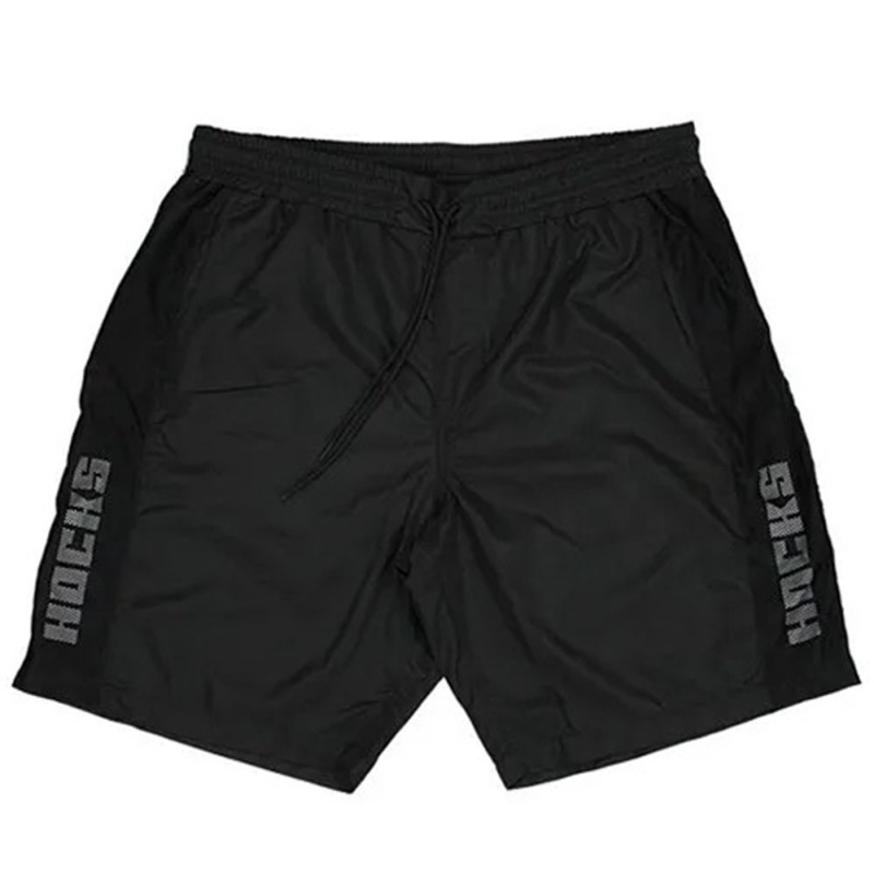 Bermuda Hocks Elstico Tela Preto
