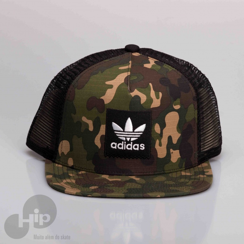 Bon Adidas Regulagem Camo Trucker Hat