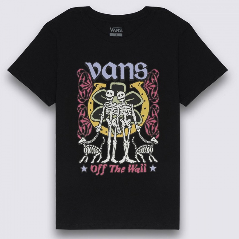 Baby Look Vans Bodean Crew Preto