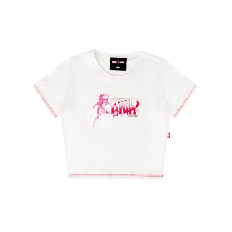 Baby Look High Rogue Branco