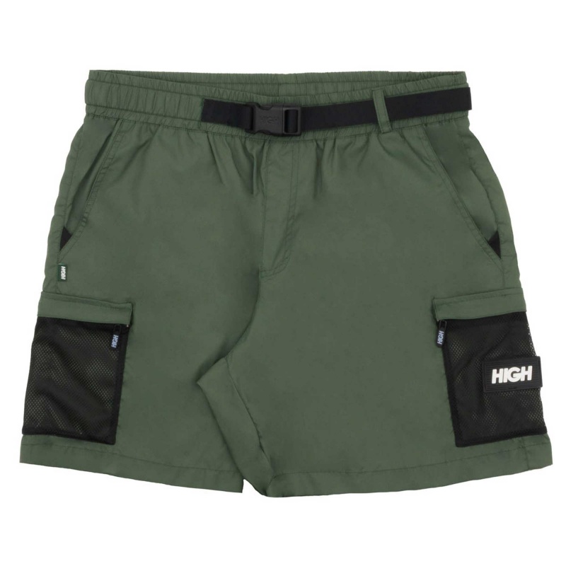 Bermuda High Strapped Cargo Verde