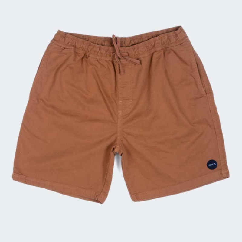 Bermuda RVCA Escape Solid Marrom