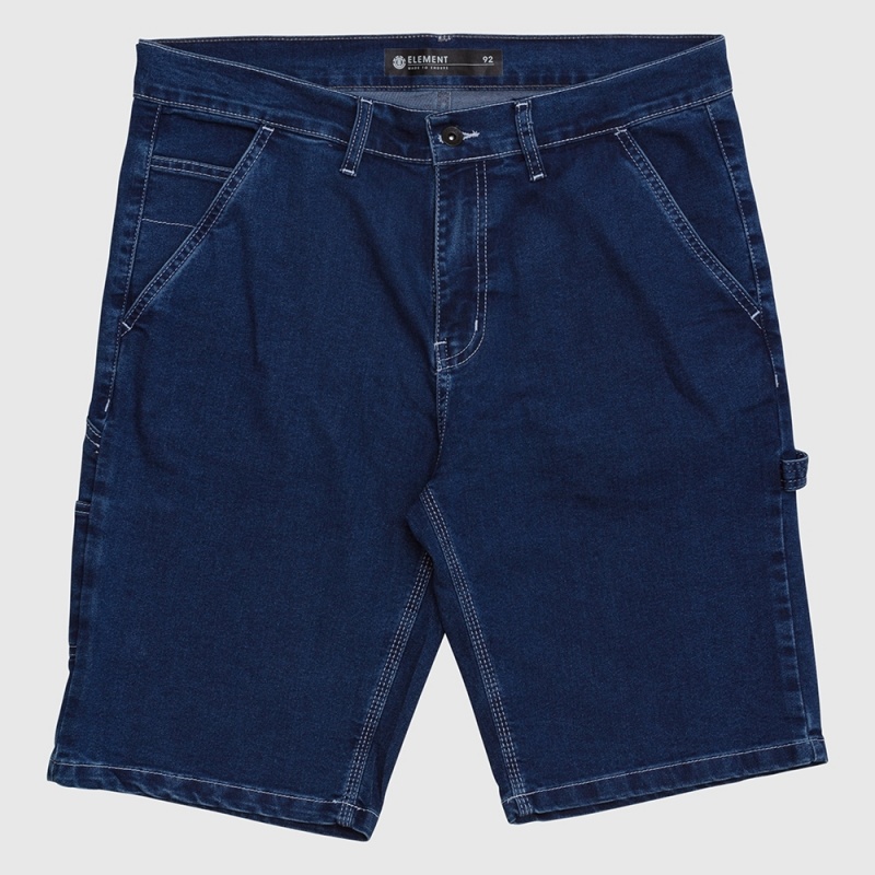 Bermuda Element Carpinter Azul Escuro