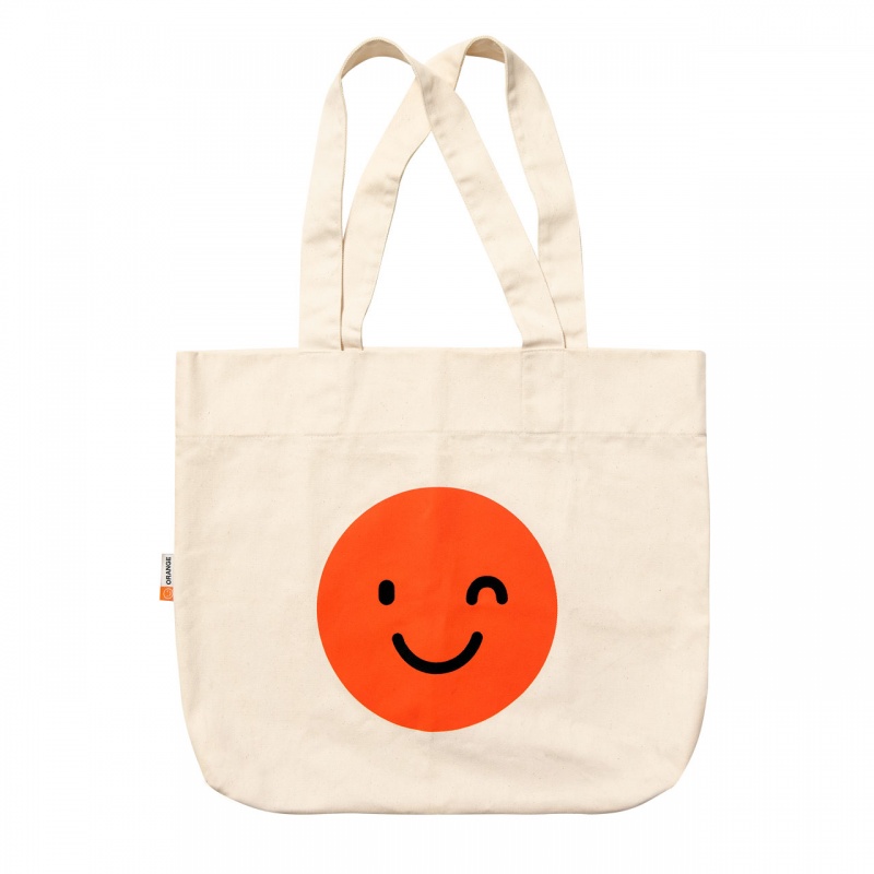 Bolsa Orange Eco Bag Bege
