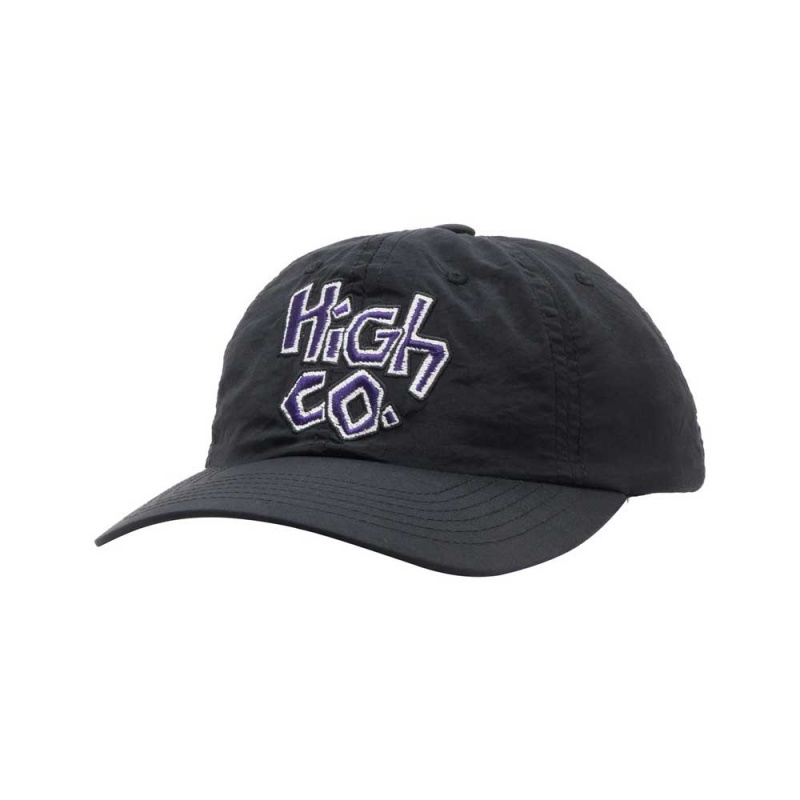 Bon High Lizard 6 Panel Preto
