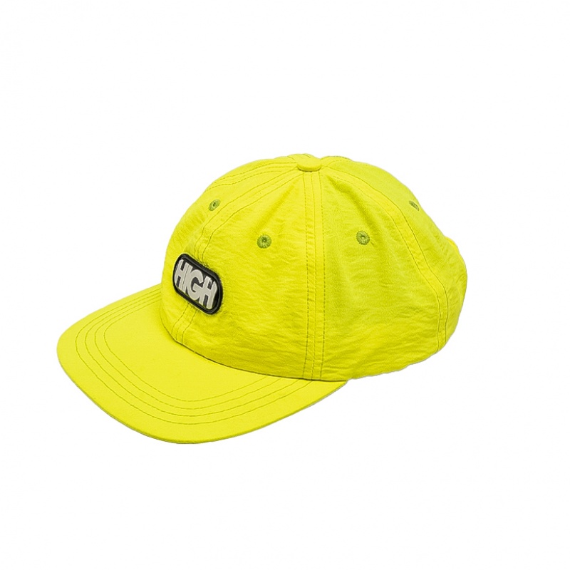 Boné High Company 6 Panel Logo Amarelo