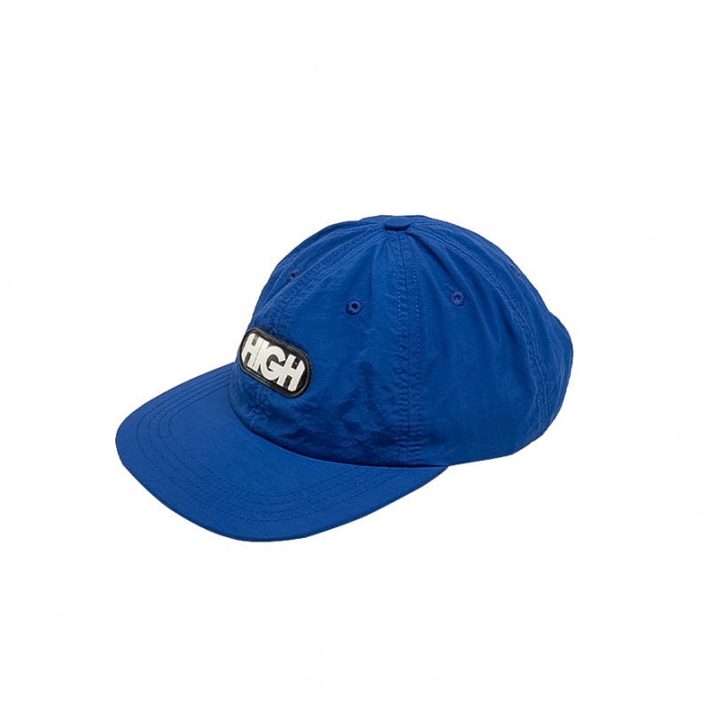 Boné High Company 6 Panel Logo Azul Royal - Rock City