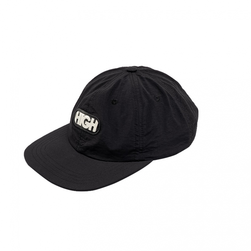 Boné High Logo 6 Panel Preto - Loja HIP