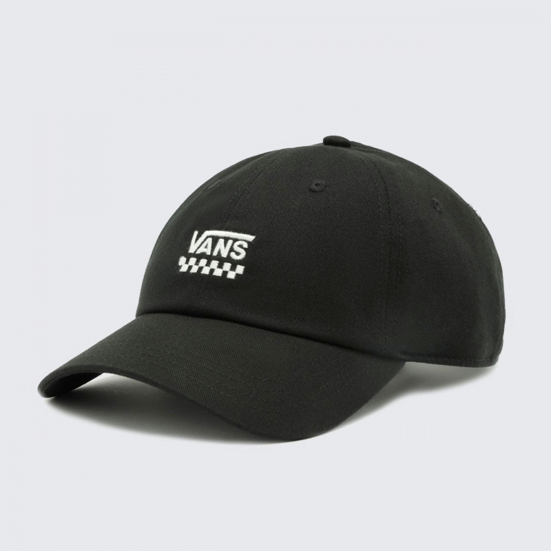 Bon Vans Court Side Curved Bill Jockey Preto