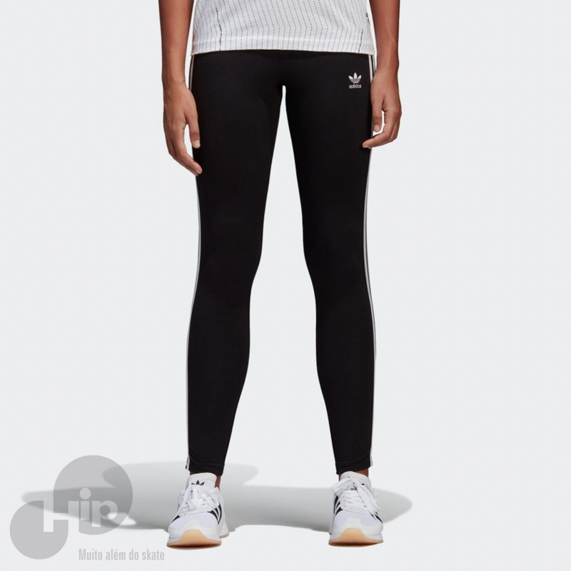 Legging preta best sale adidas