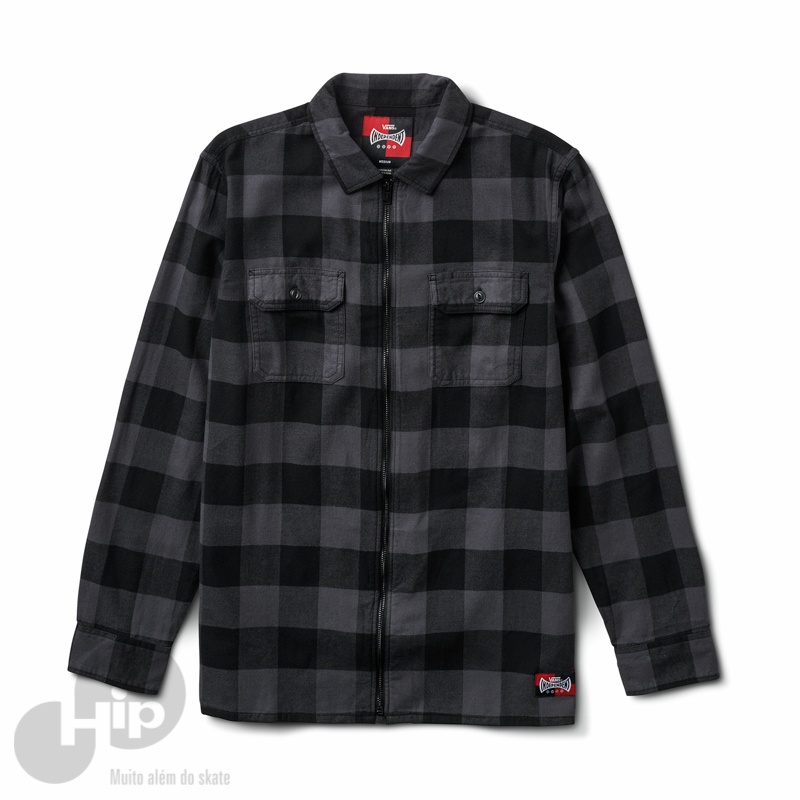 Camisa Vans X Independent Cinza Escuro