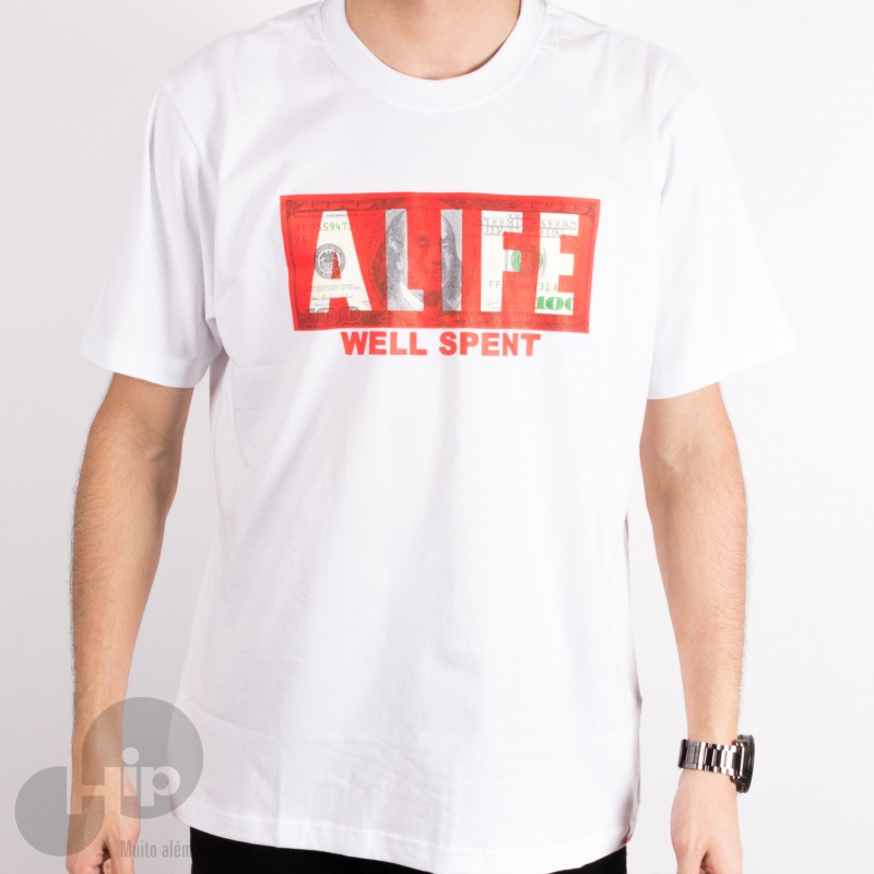 Camiseta Alife Spent It Branca