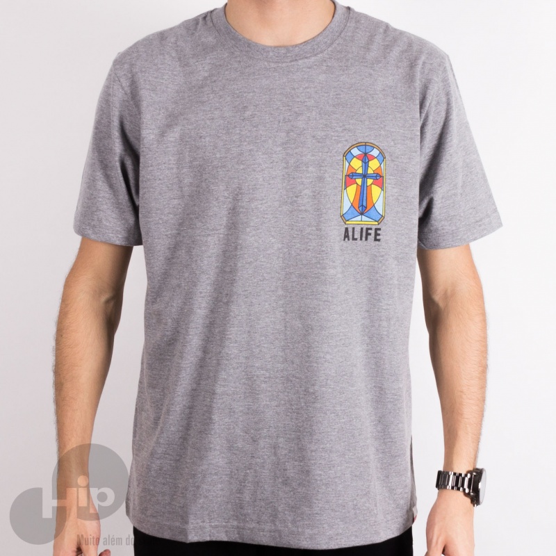 Camiseta Alife Stained Glass Cinza