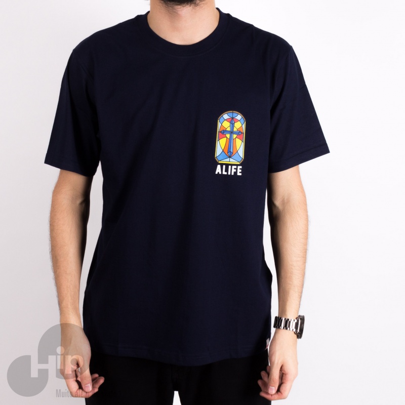 Camiseta Alife Stained Glass Azul