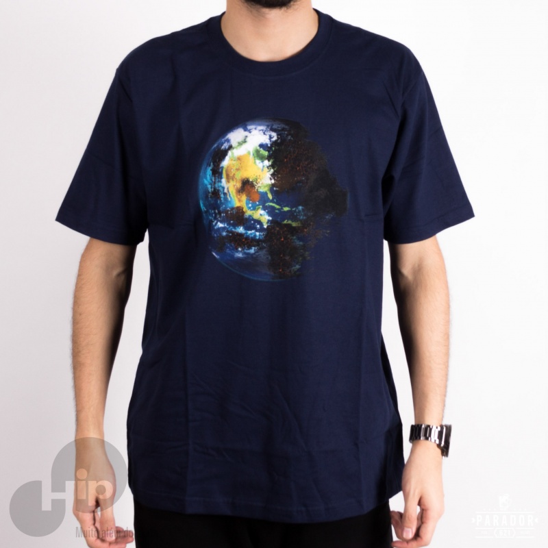 Camiseta The Hundreds Earth Star Azu