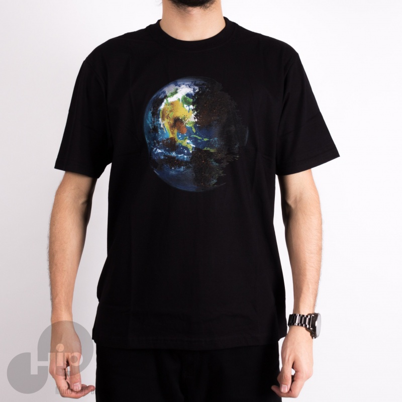 Camiseta The Hundreds Earth Star Preta