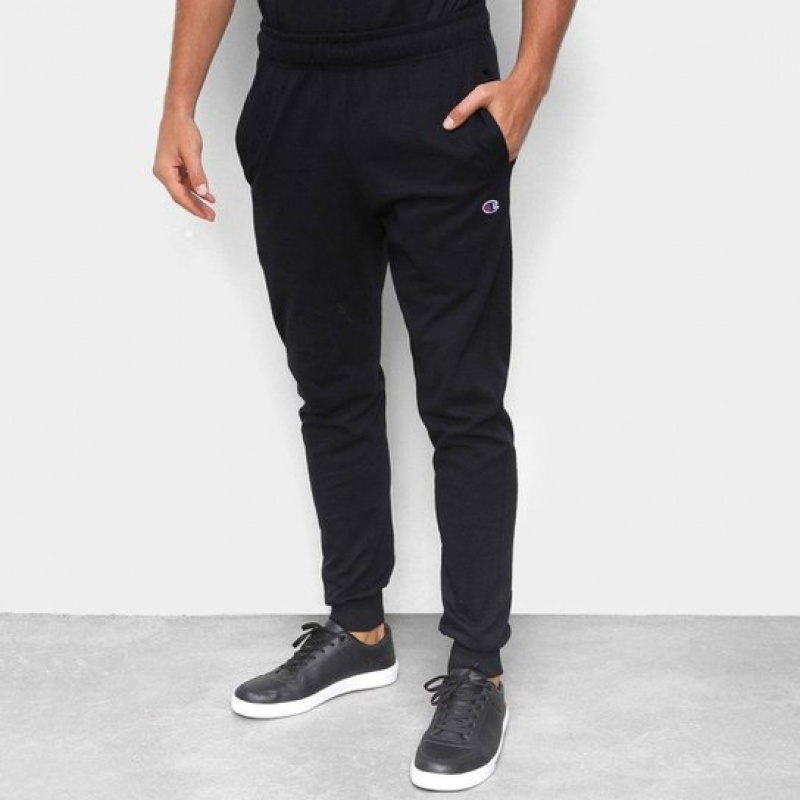 Cala Champion Felpado Logo Embroidery Preto