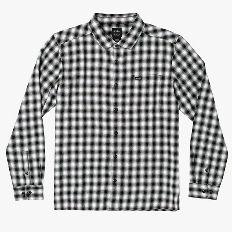 Camisa RVCA Telegraph Preto