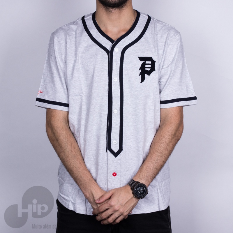 Camisa Primitive Tokyo Champs Jersey Cinza Claro