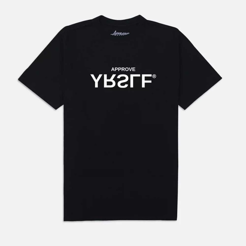 Camiseta Approve YRSLF Inverse Preto