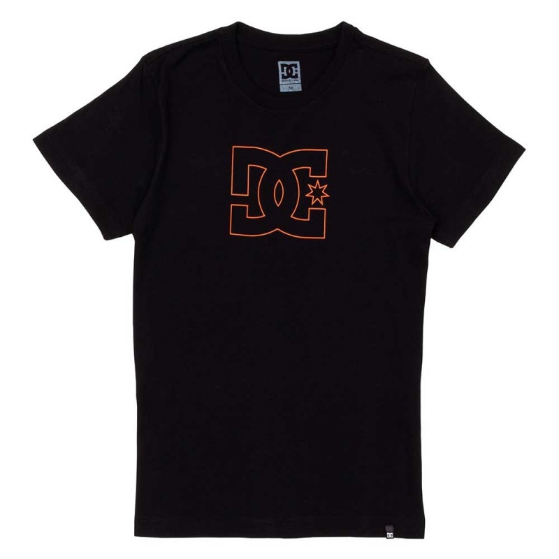 Camiseta Dc Shoes Outline Star Preto