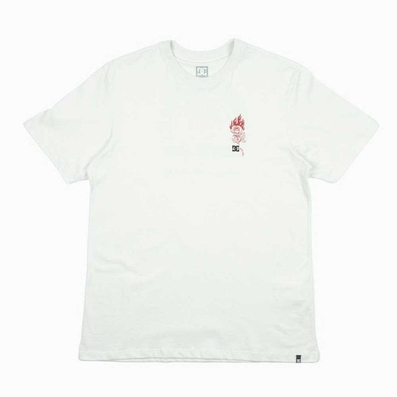 Camiseta Dc Shoes Triple Aye Branco