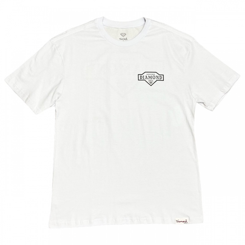 Camiseta Diamond Vintage Branco